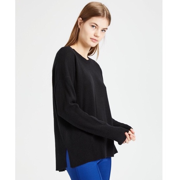 Theory Karenia Long Sleeve Cashmere Sweater